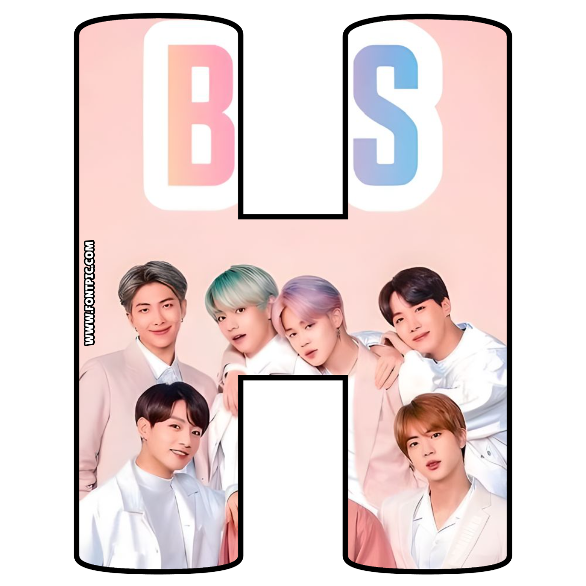 BTS Letter H