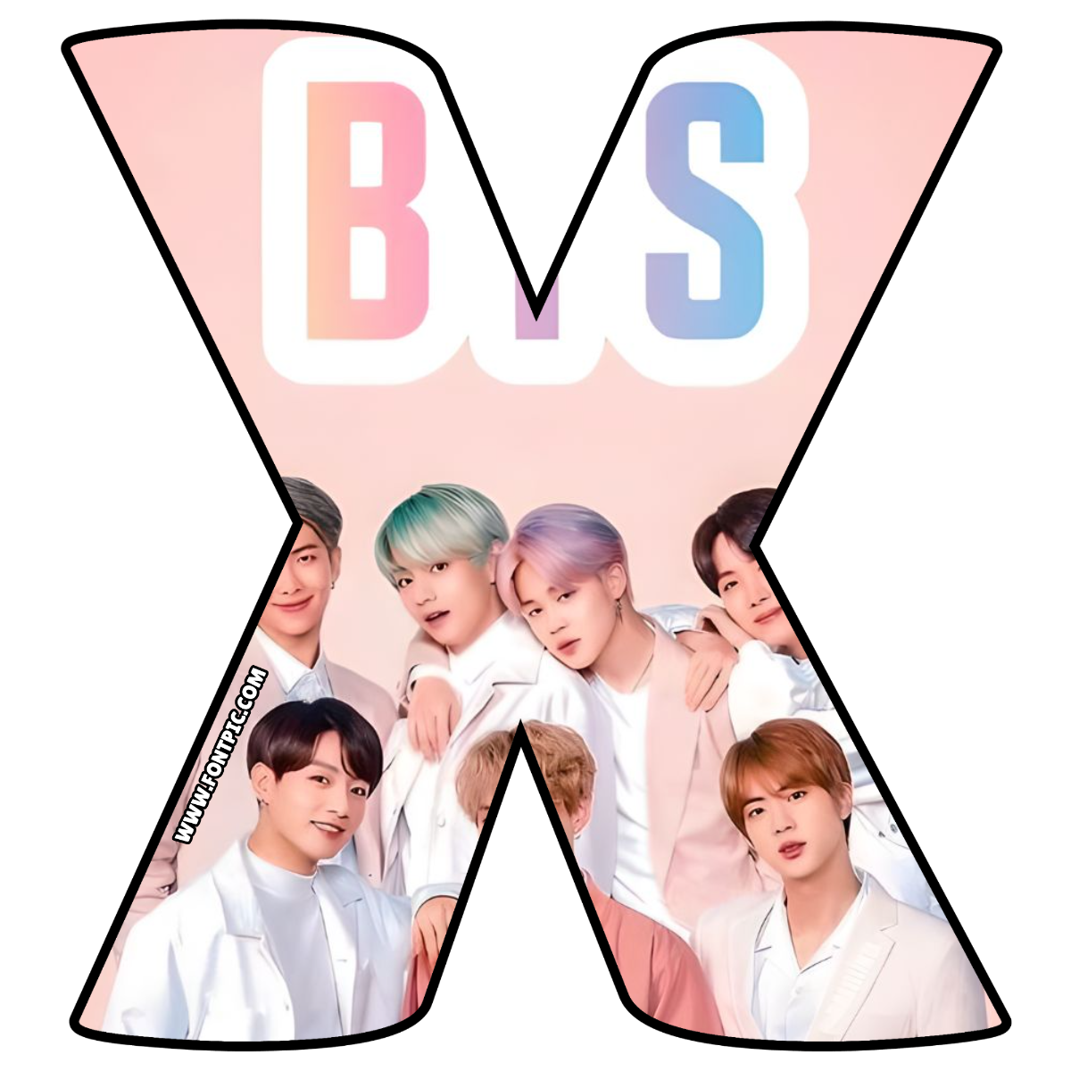 BTS Letter X