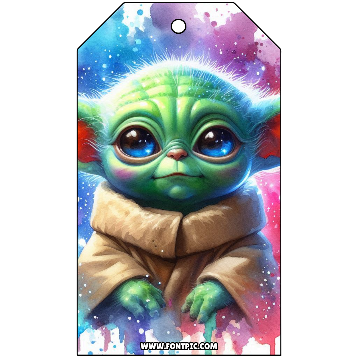 Baby Yoda Star Wars Tags
