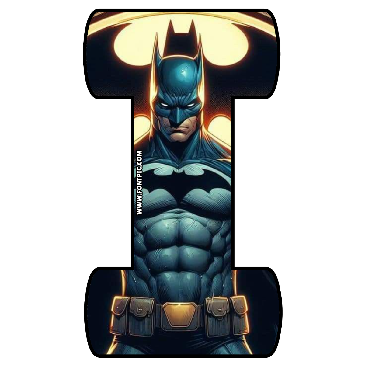 Batman Letter I