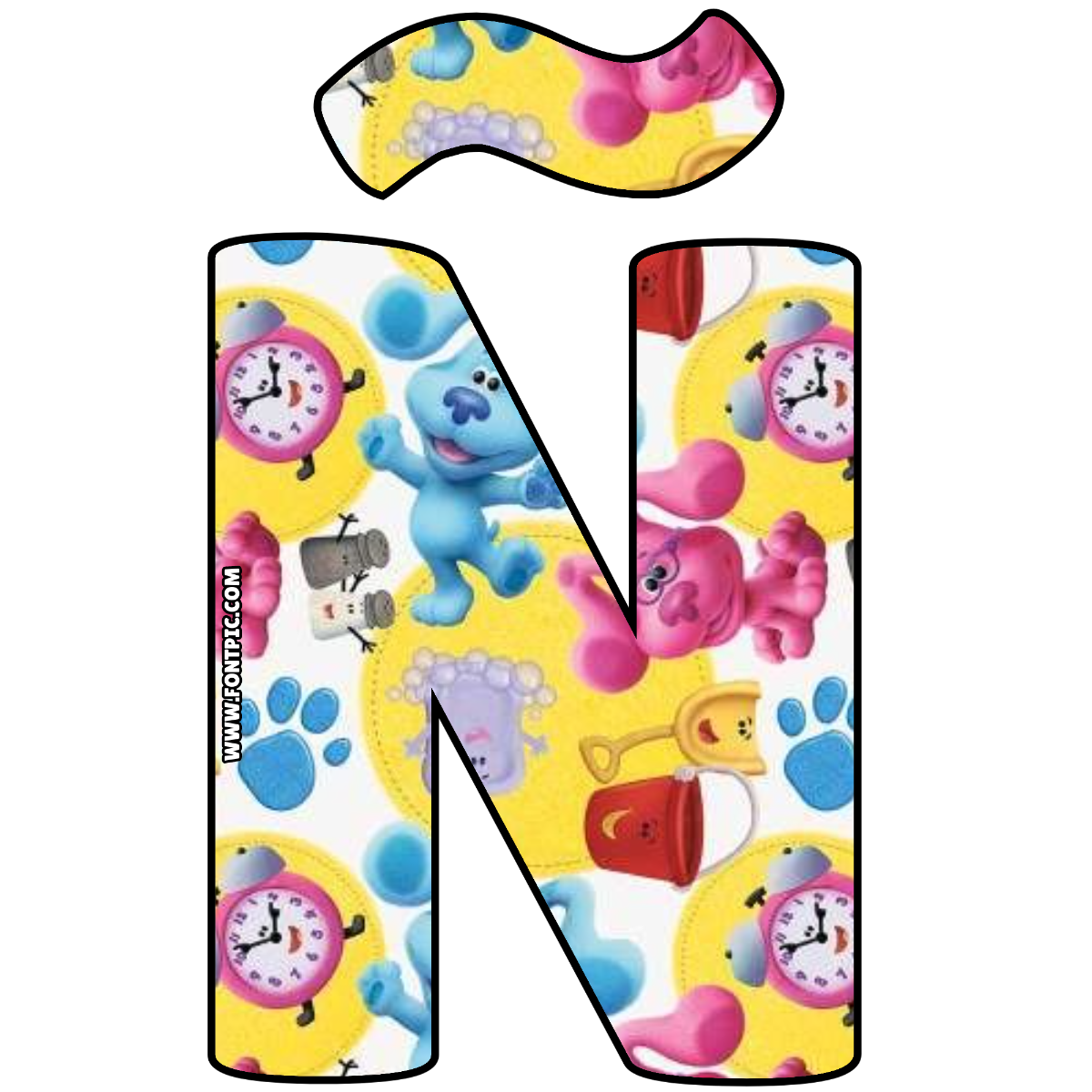 Blues clues and you Letter Ñ