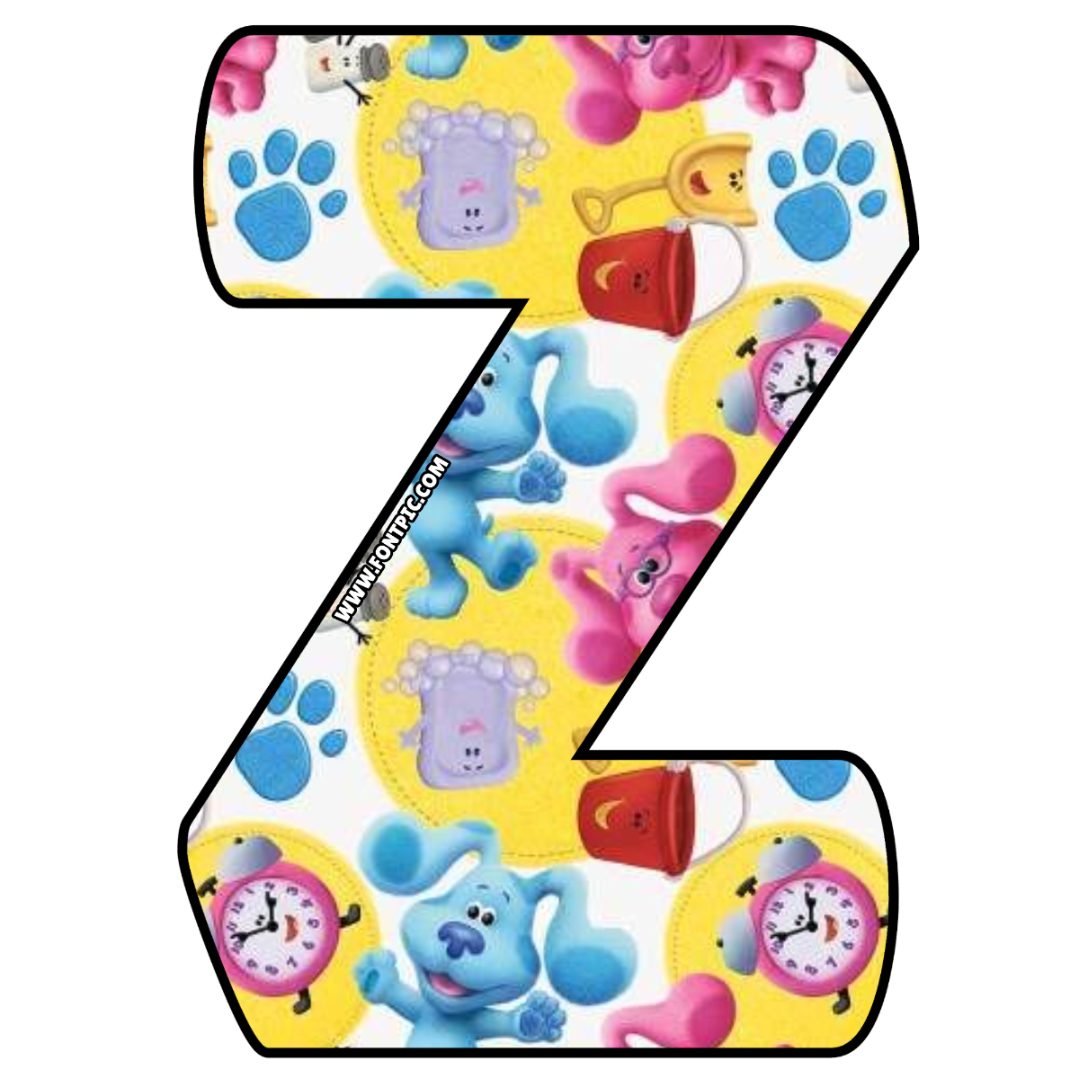 Blues clues and you Letter Z