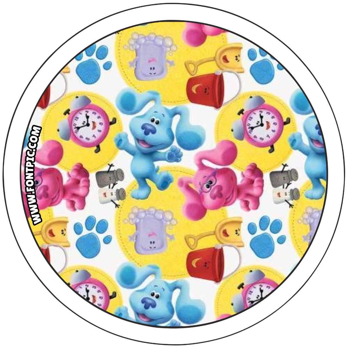 Blues clues and you Toppers