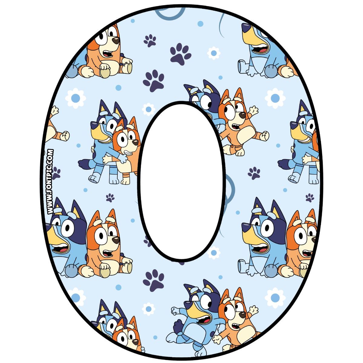 Bluey Number 0