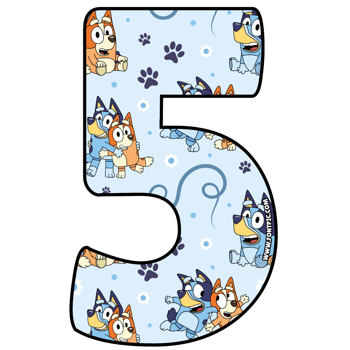 Bluey Number 5