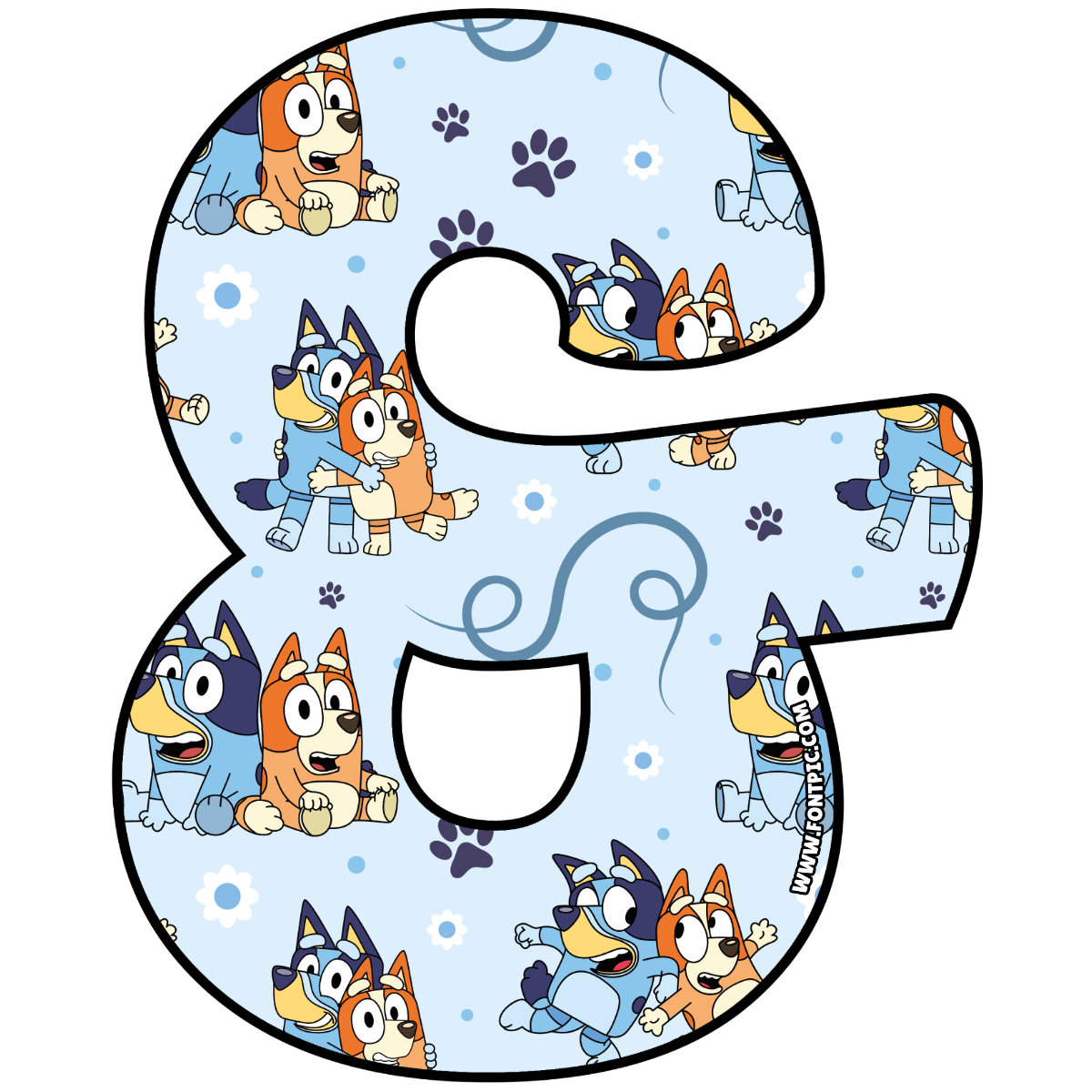 Bluey Symbol &