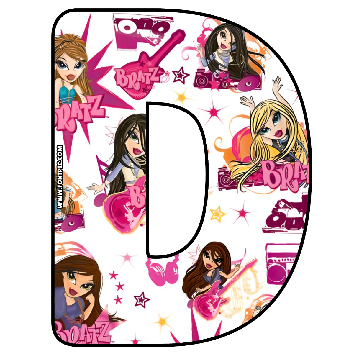 Bratz Letter D