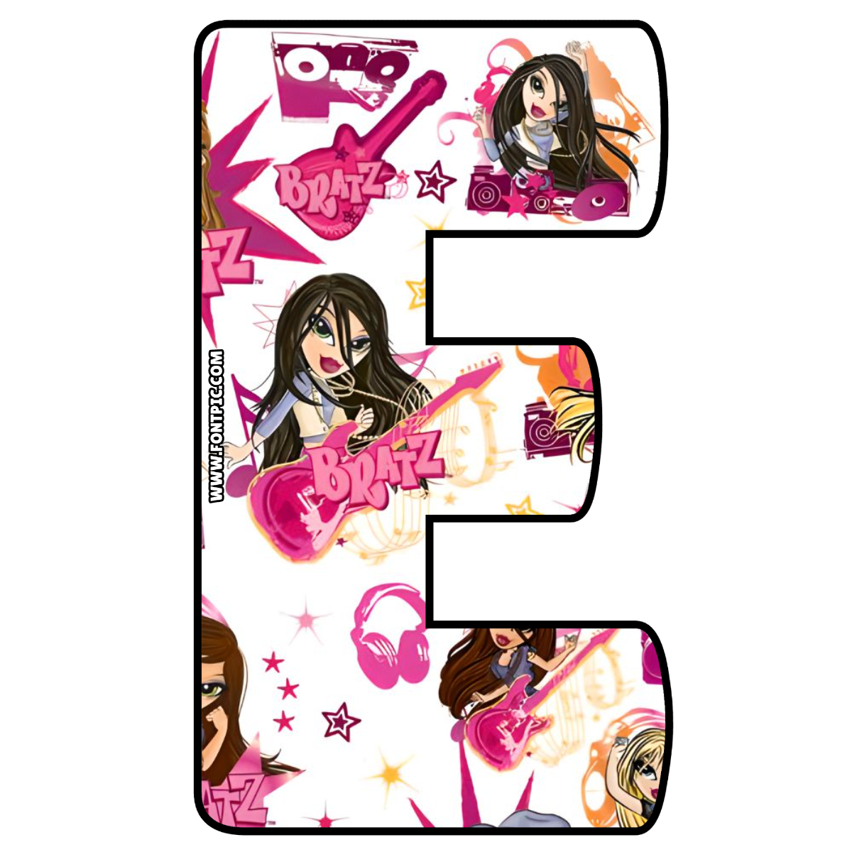 Bratz Letter E