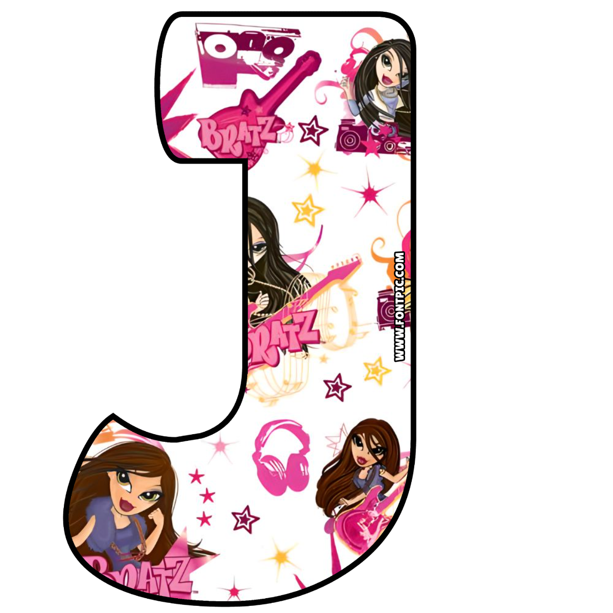 Bratz Letter J