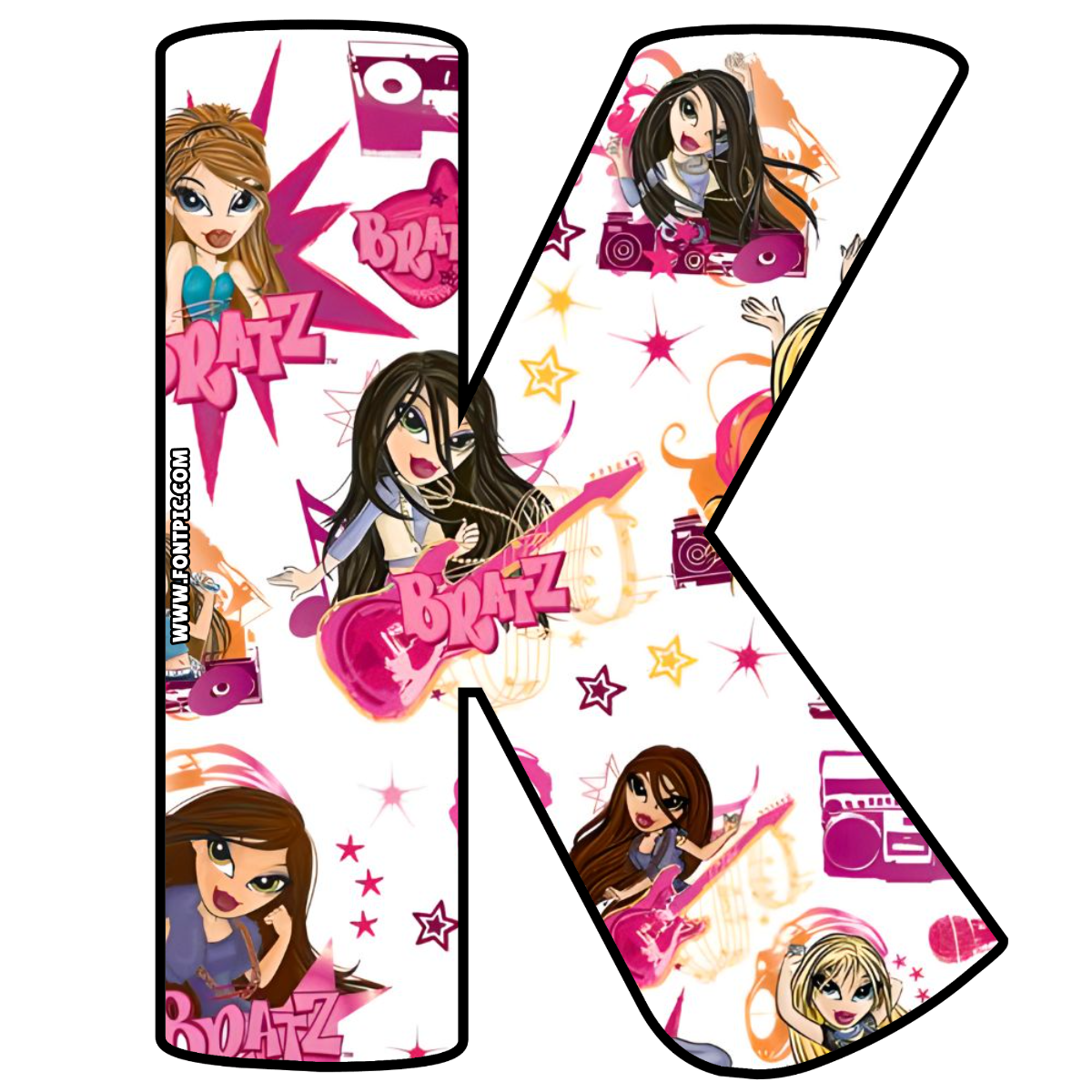 Bratz Letter K