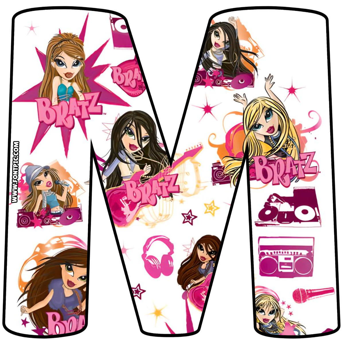 Bratz Letter M