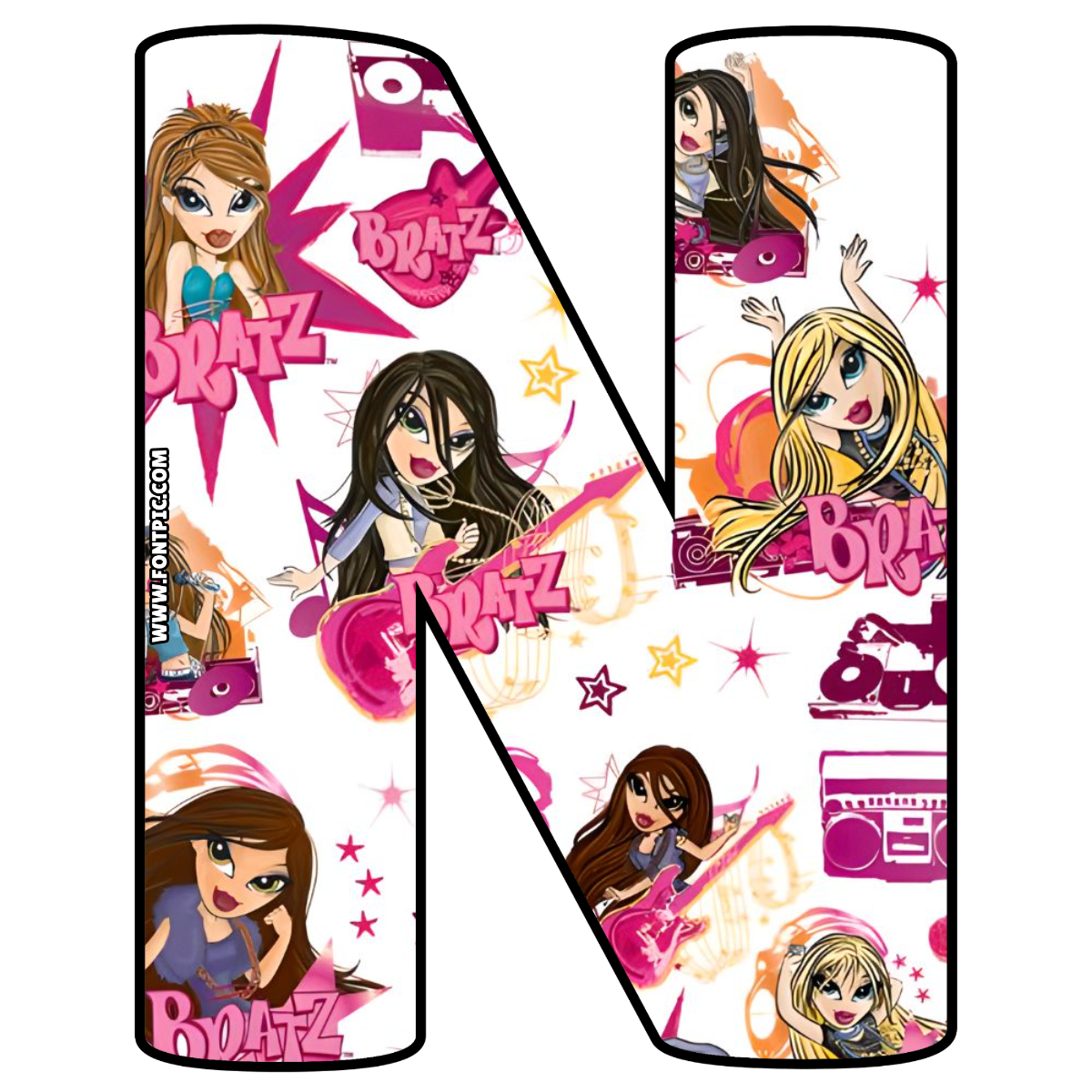 Bratz Letter N
