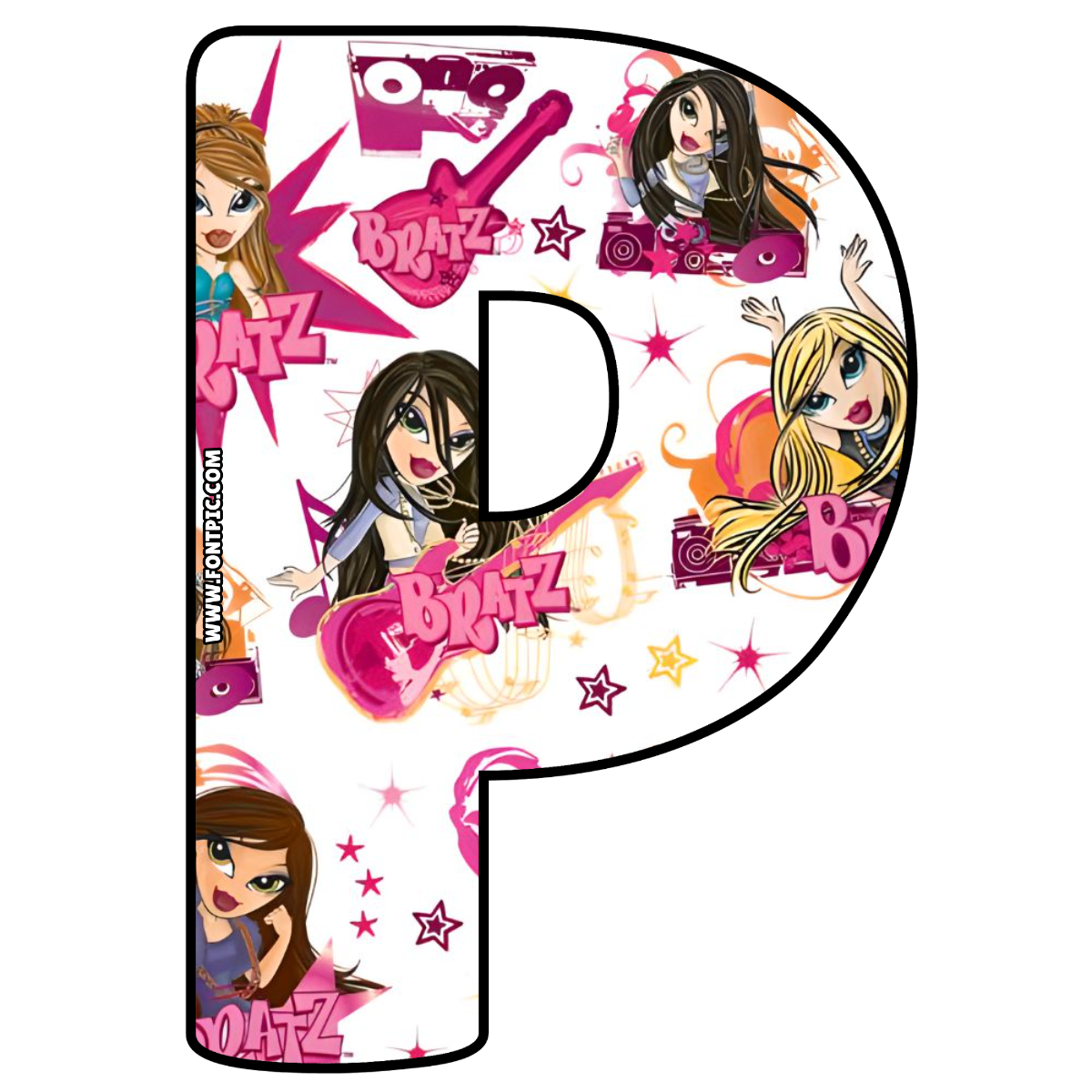 Bratz Letter P