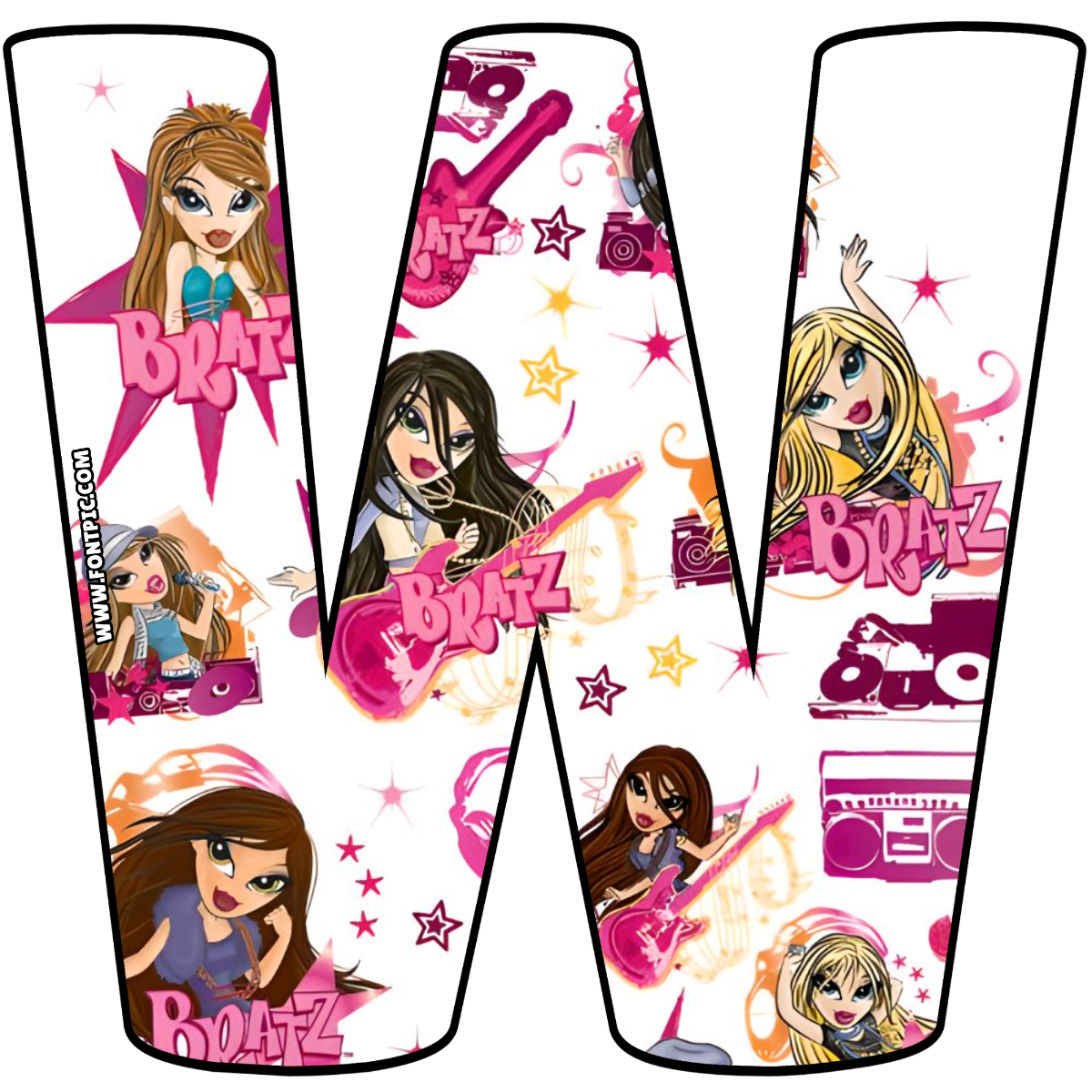Bratz Letter W
