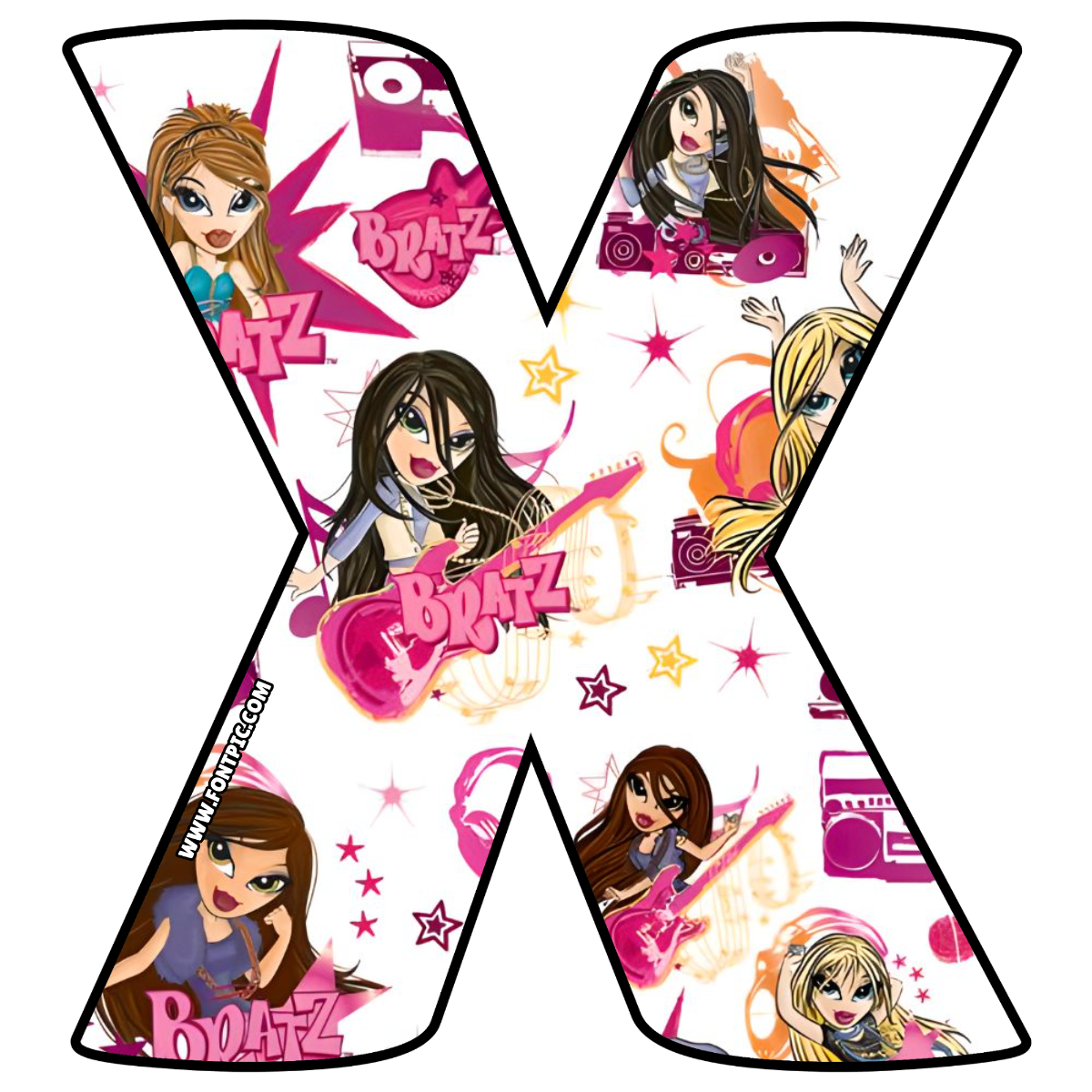 Bratz Letter X