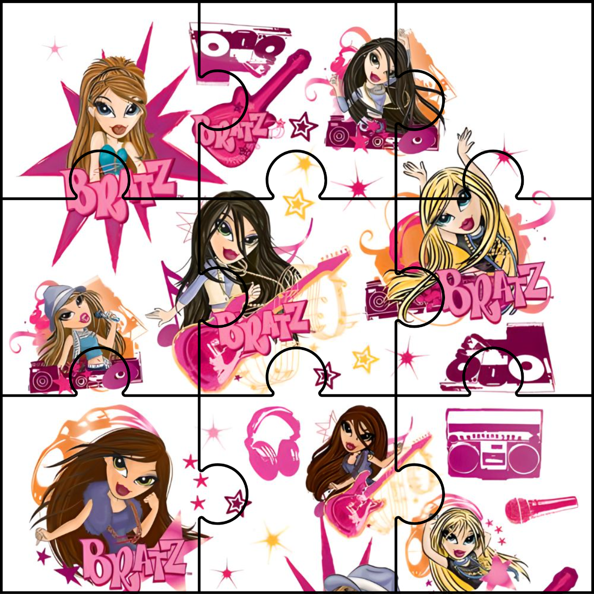Bratz Puzzle