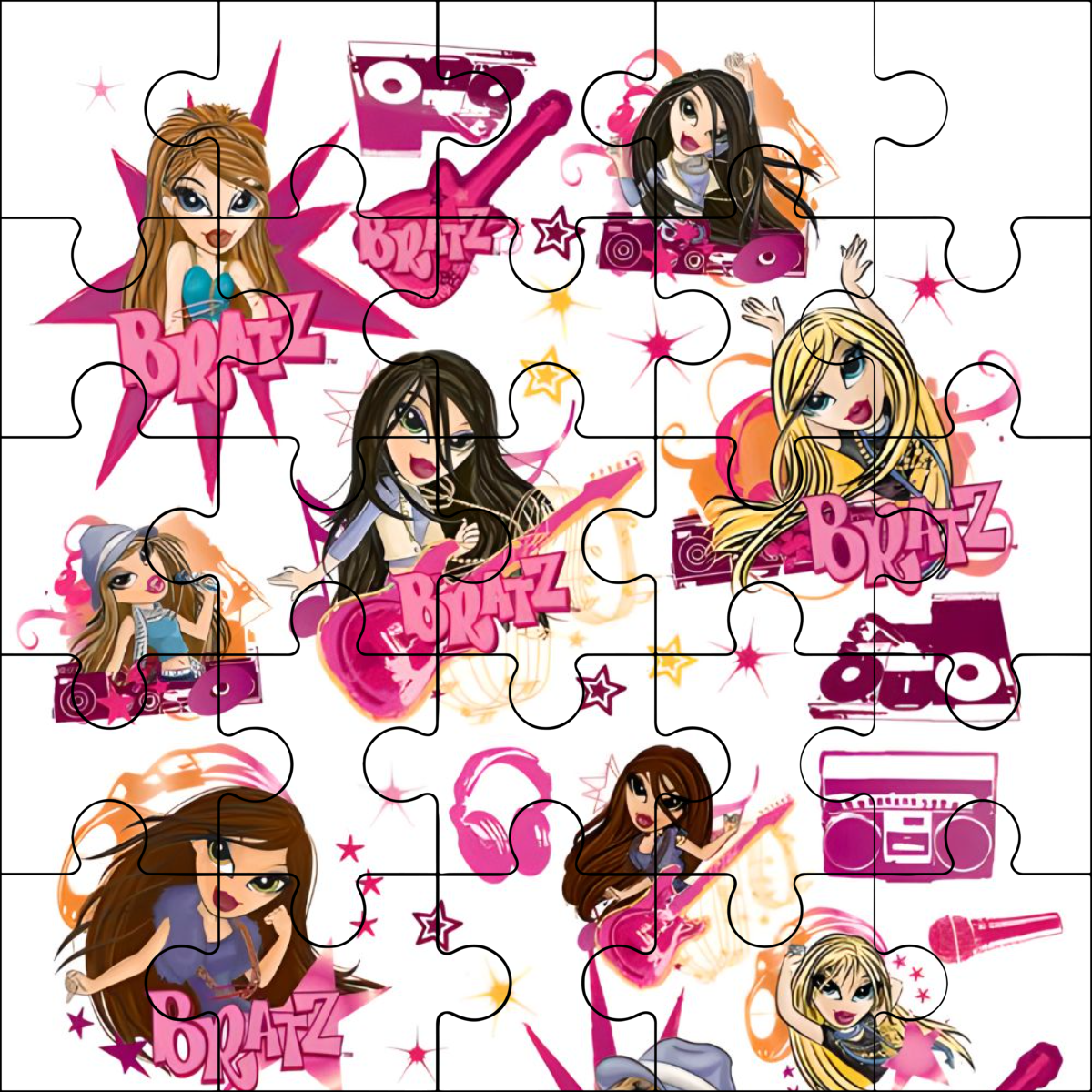 Bratz Puzzle
