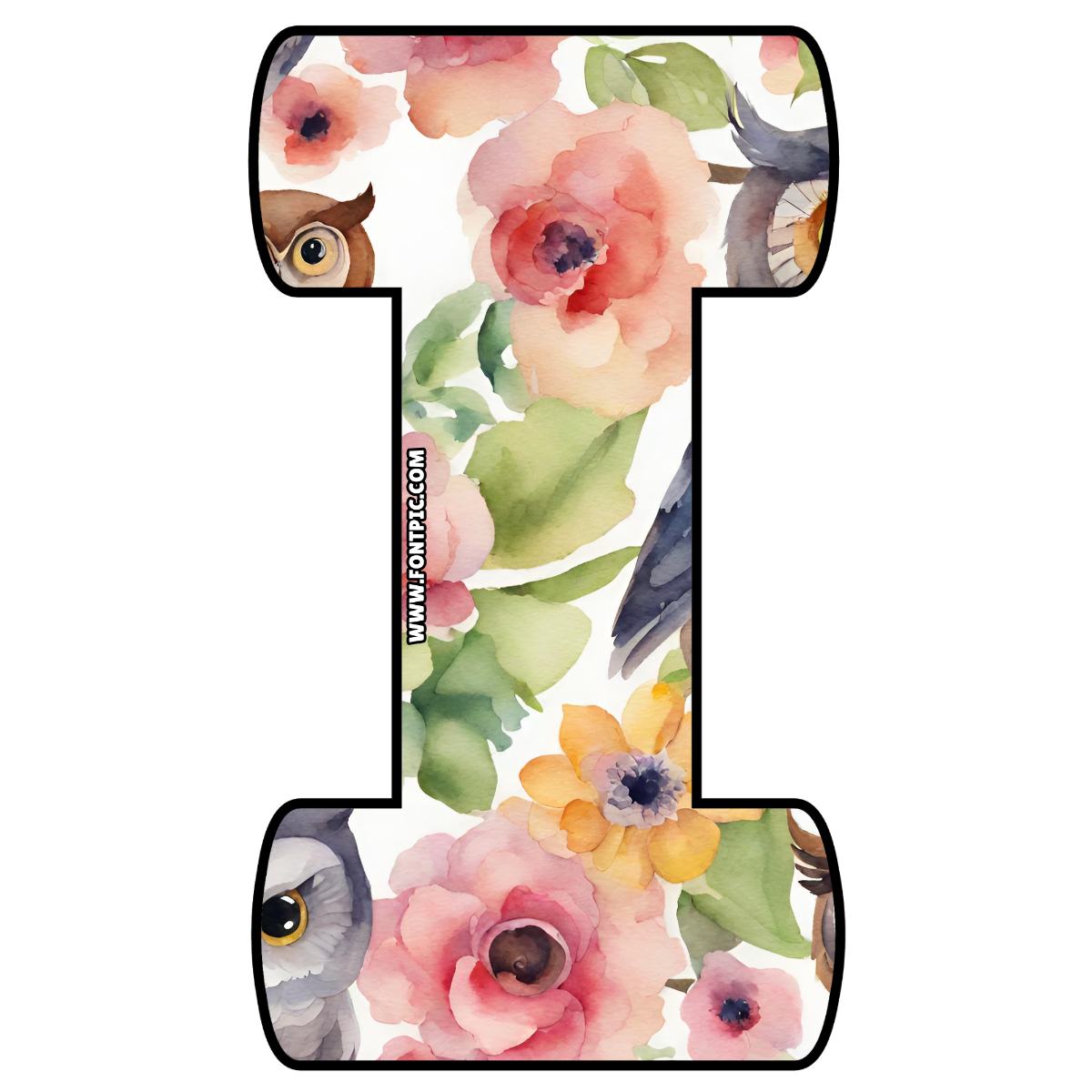 Buho Letter I