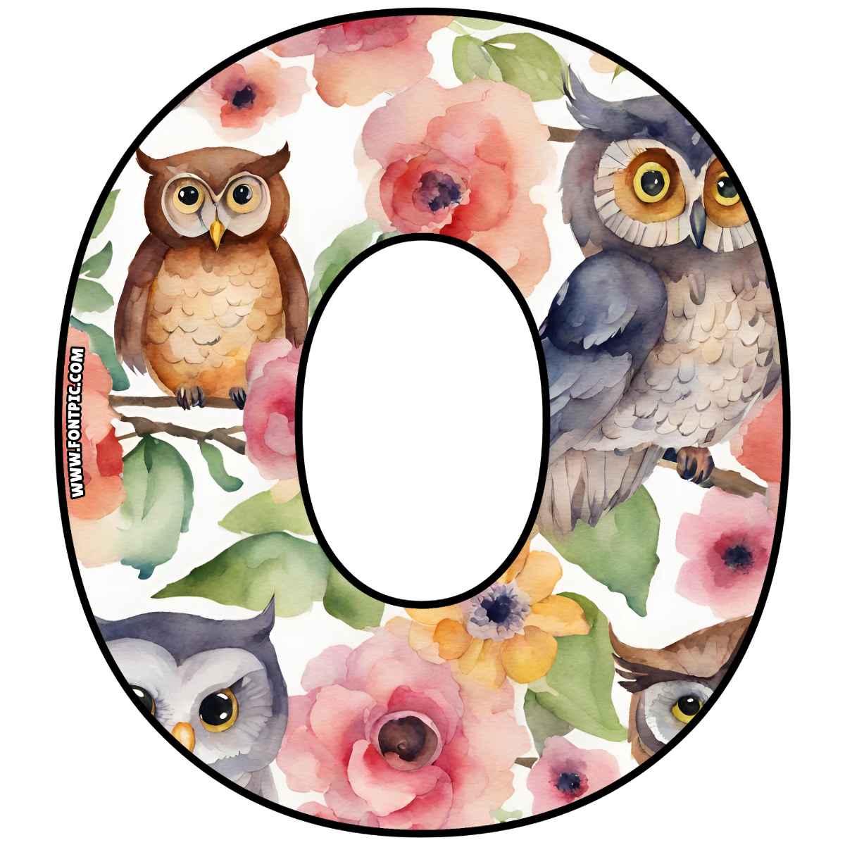 Buho Letter O