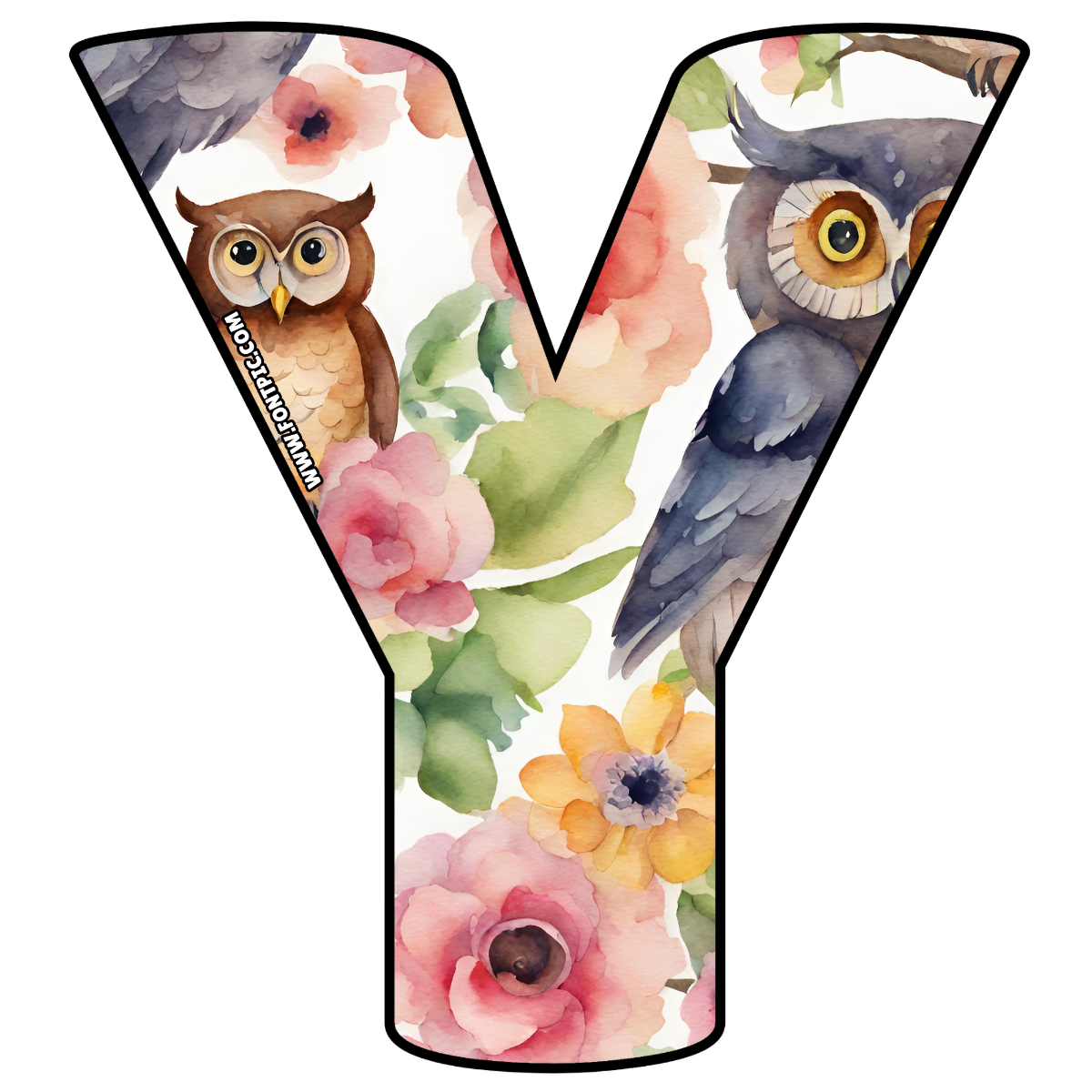 Buho Letter Y