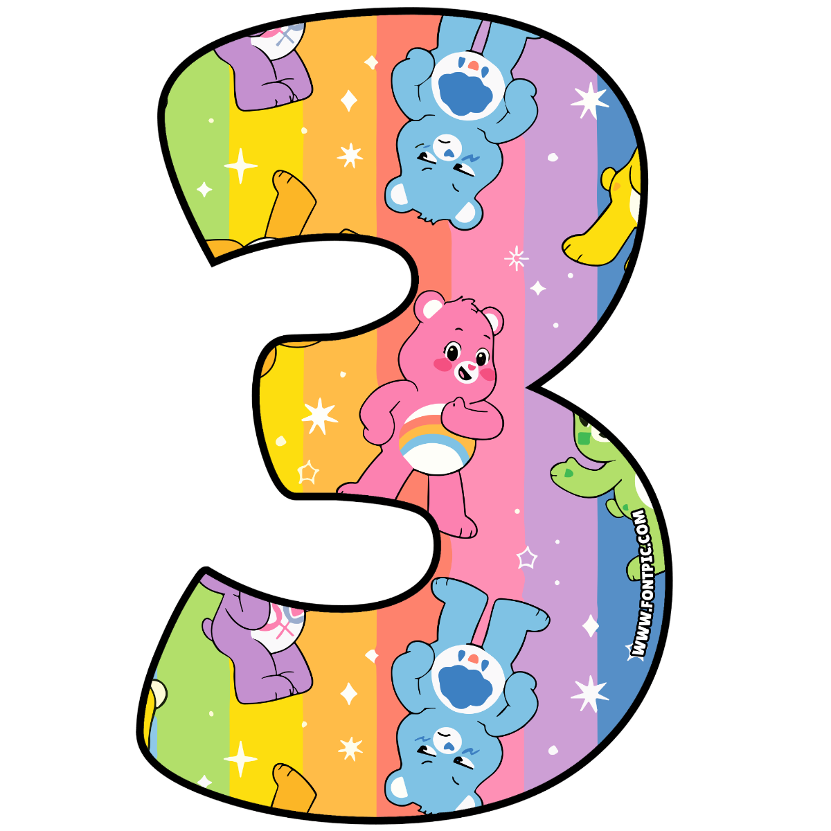 Care Bears Number 3