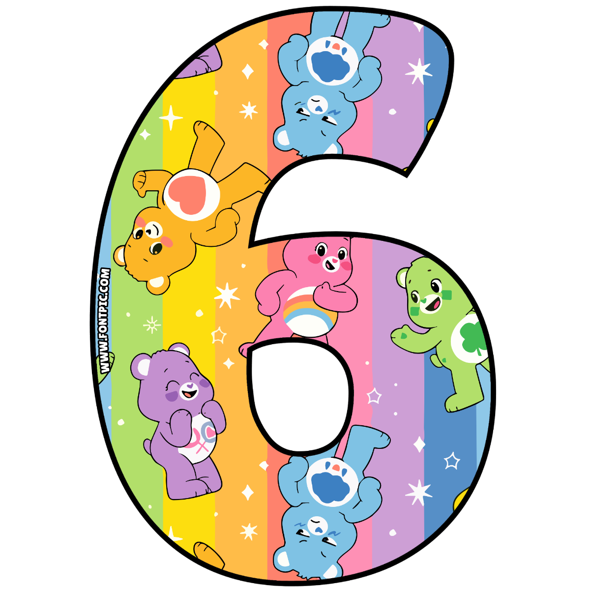 Care Bears Number 6
