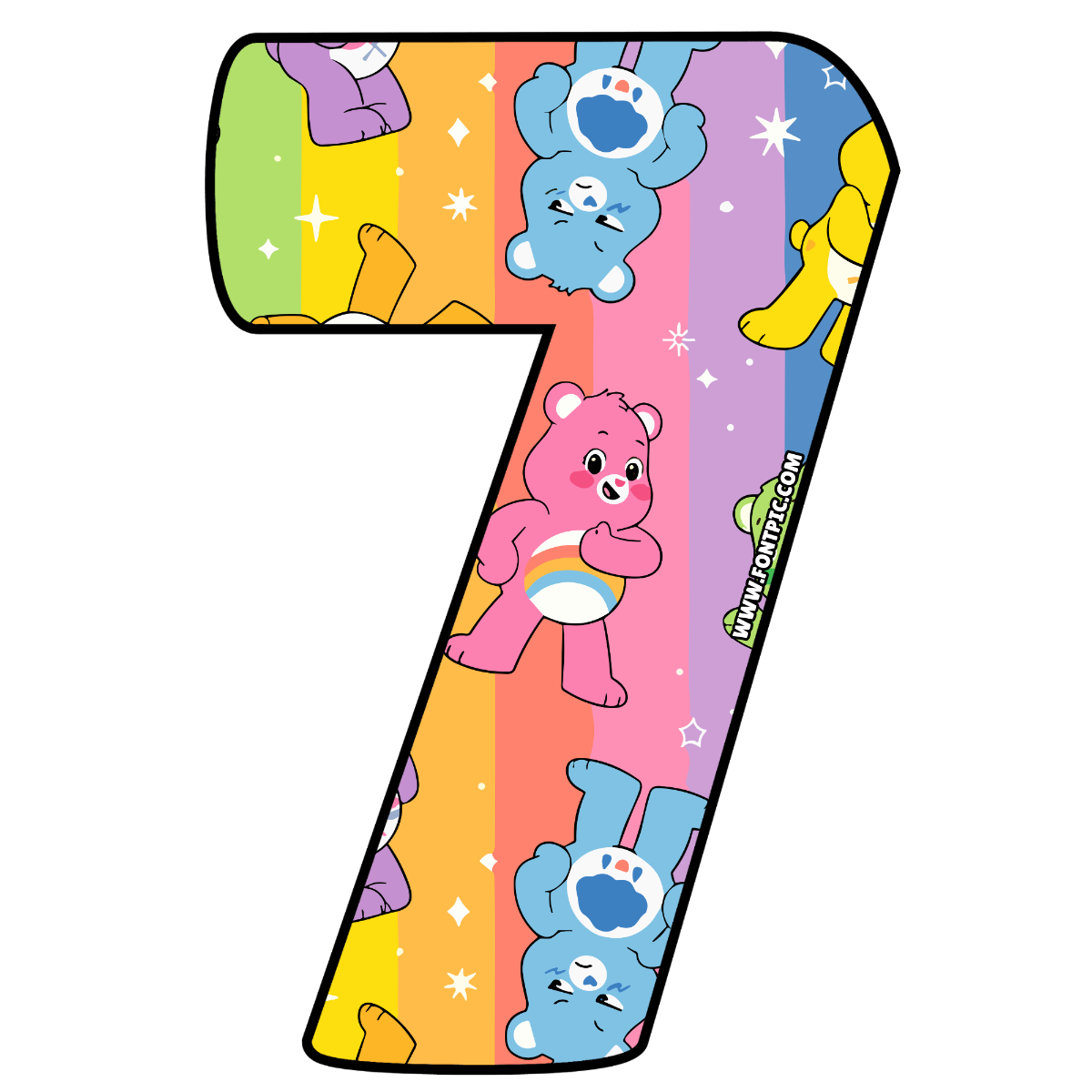 Care Bears Number 7