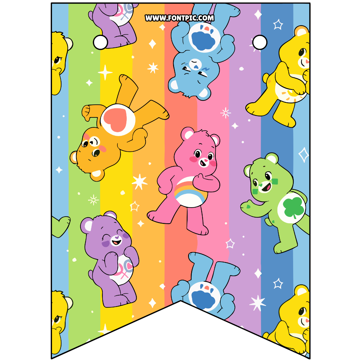 Care Bears Pennants