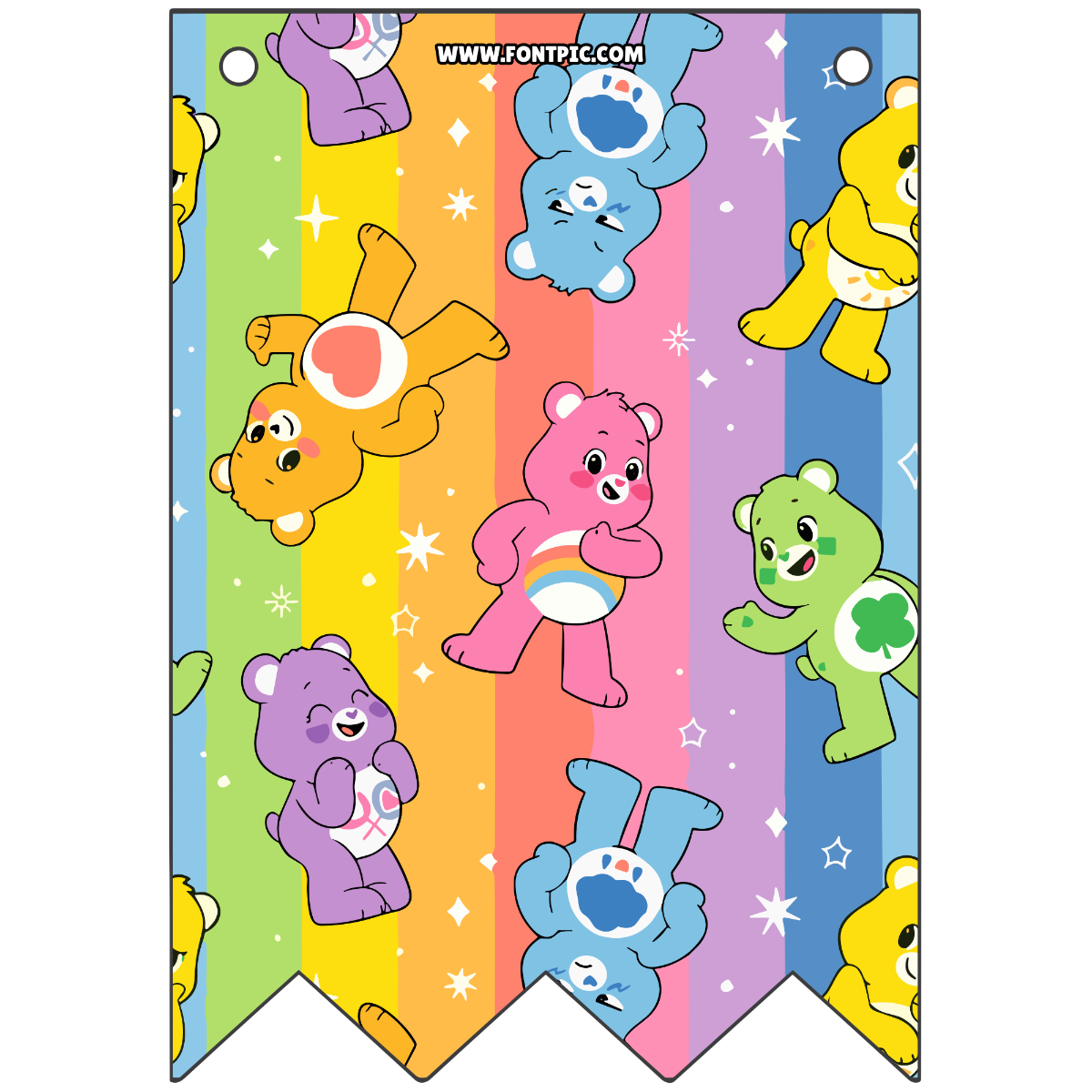 Care Bears Pennants