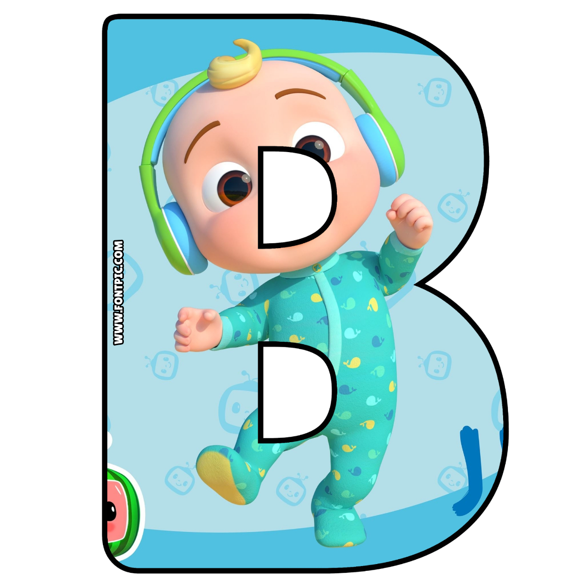 Cocomelon Letter B