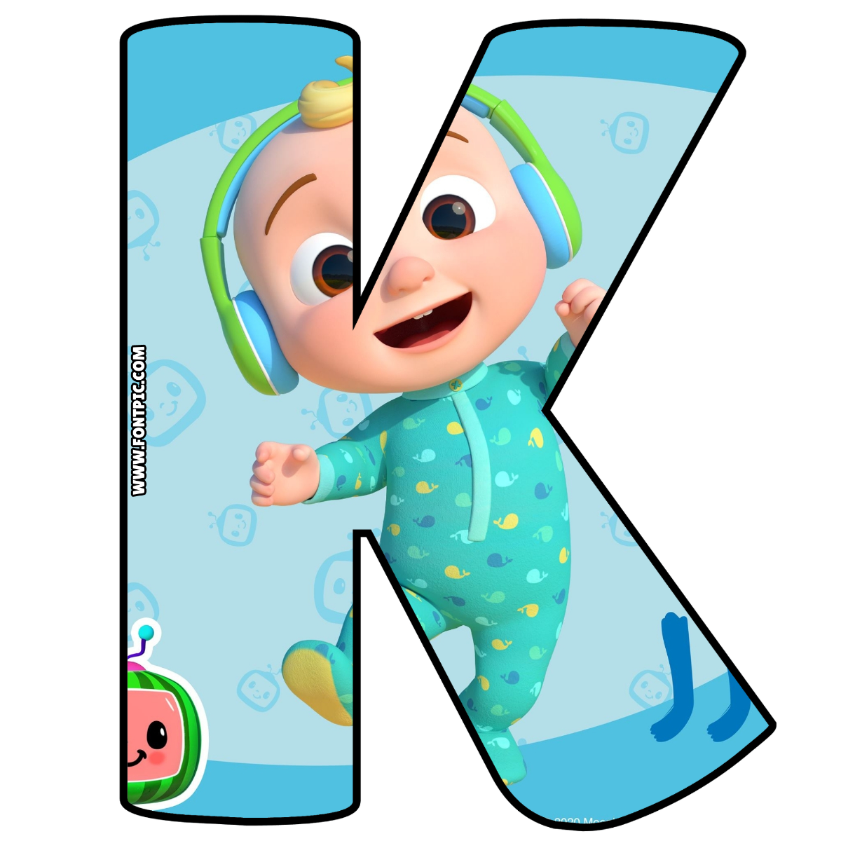Cocomelon Letter K