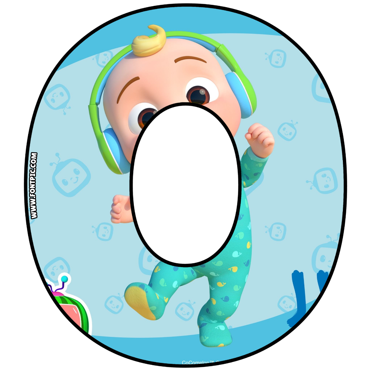 Cocomelon Letter O