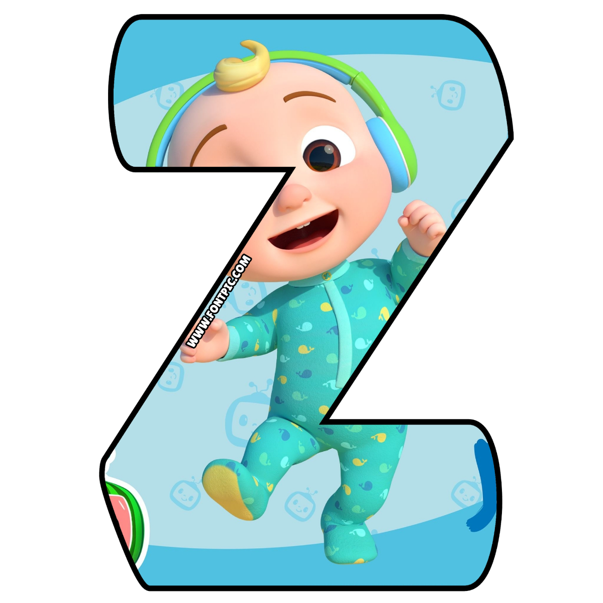 Cocomelon Letter Z