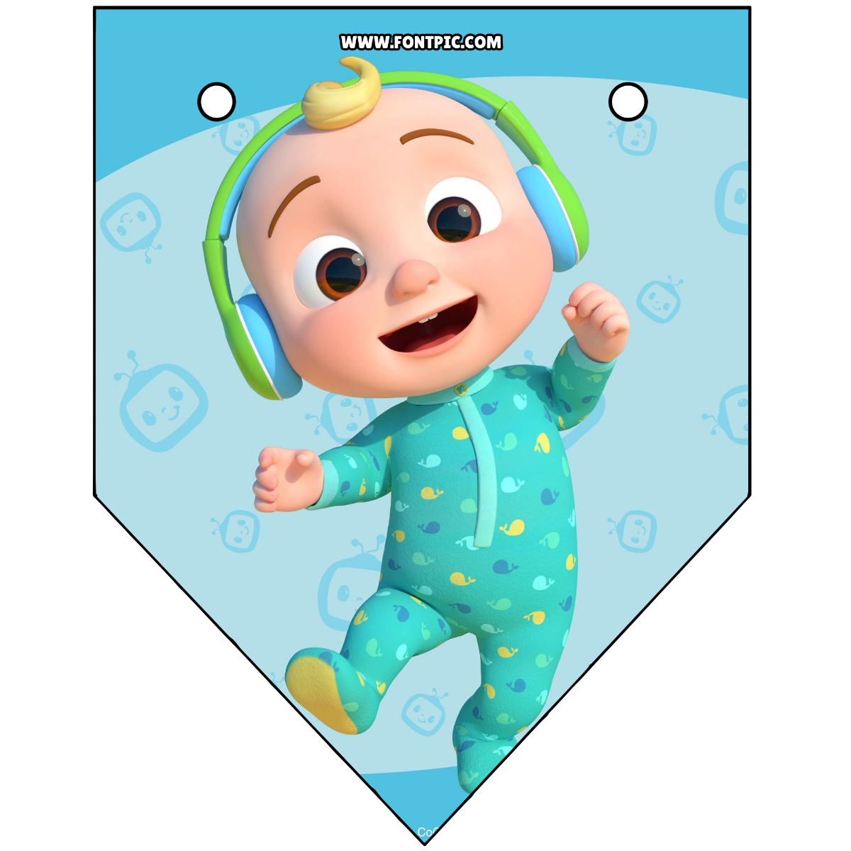 Cocomelon Pennants
