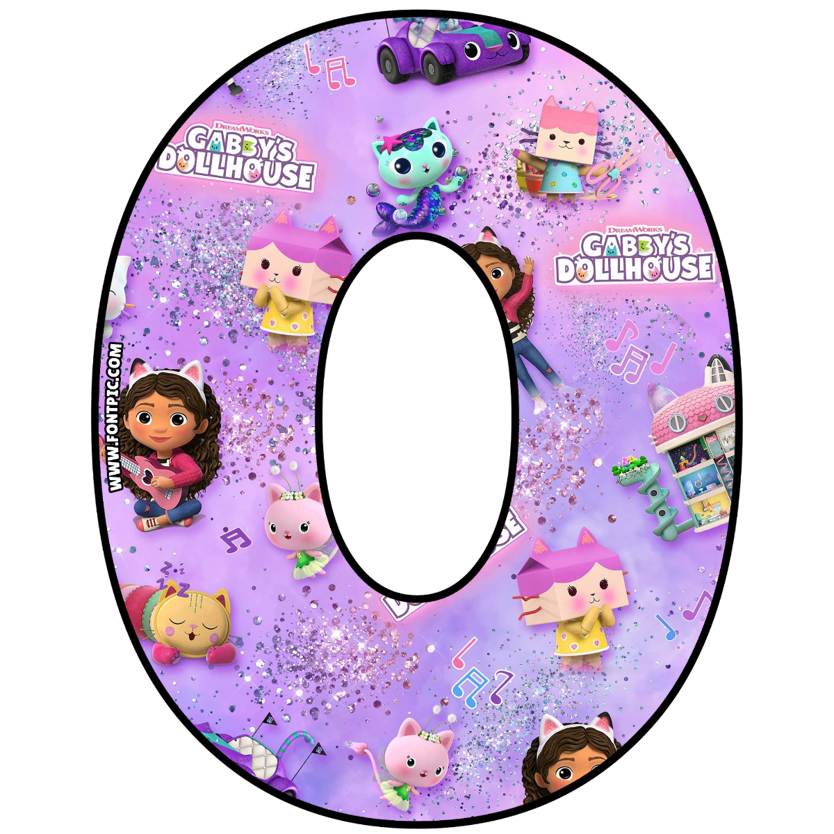 Gabby Dollhouse Number 0