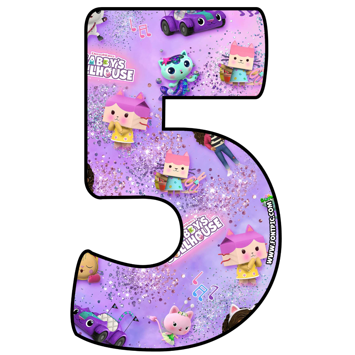 Gabby Dollhouse Number 5