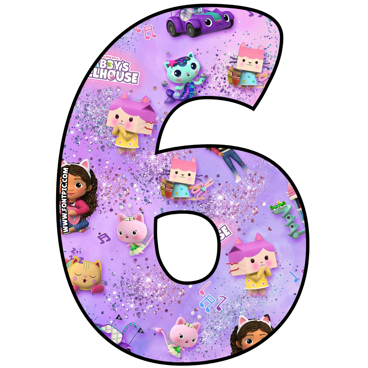 Gabby Dollhouse Number 6