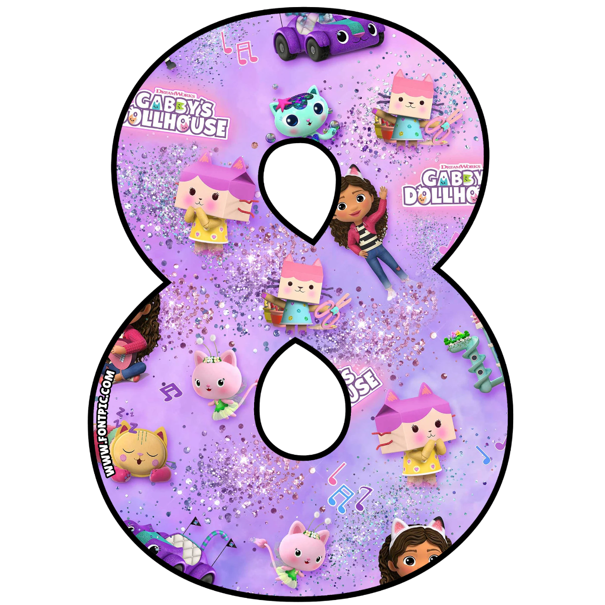 Gabby Dollhouse Number 8