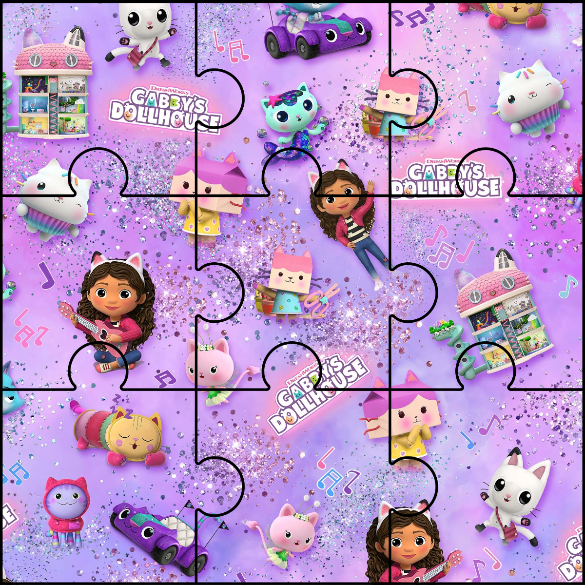 Gabby Dollhouse Puzzle