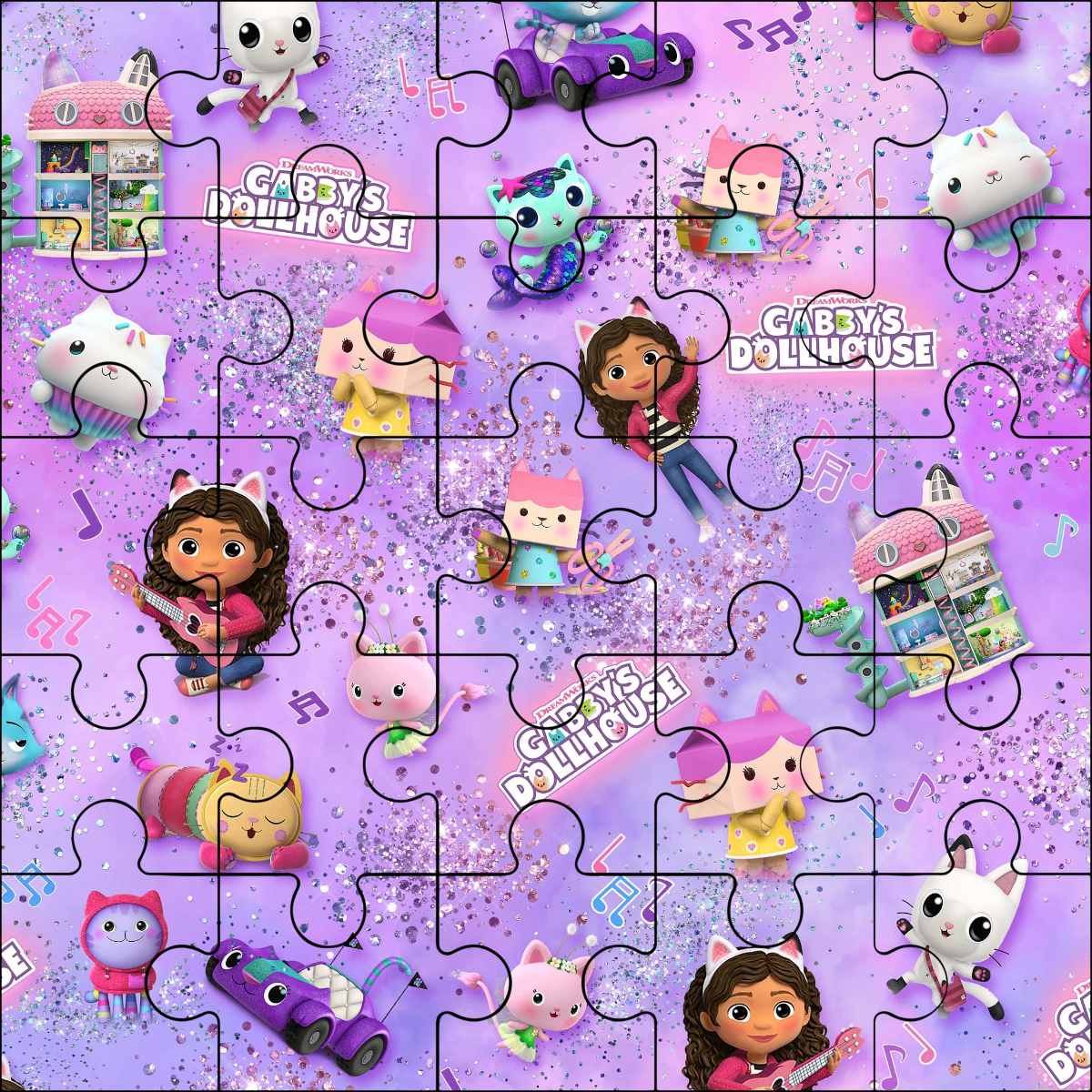 Gabby Dollhouse Puzzle