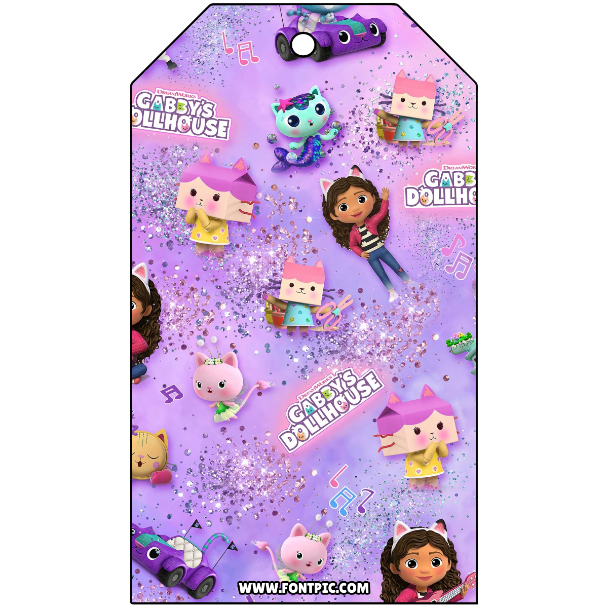 Gabby Dollhouse Tags