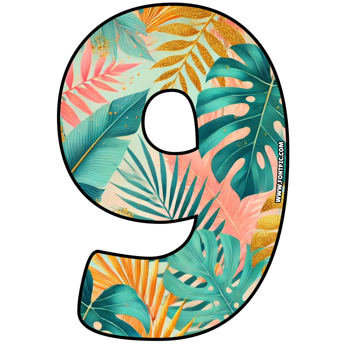 Golden Tropics Number 9