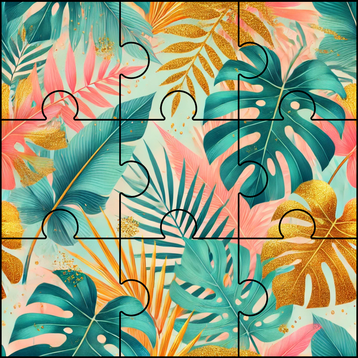 Golden Tropics Puzzle