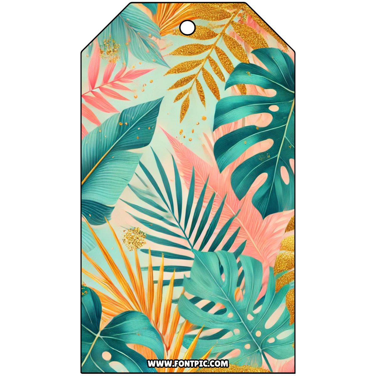 Golden Tropics Tags