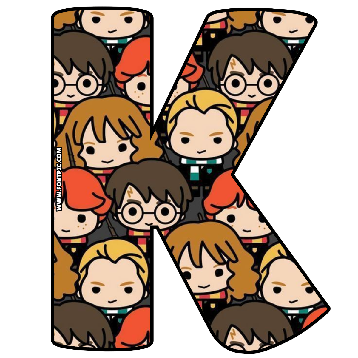 Harry Potter Letter K