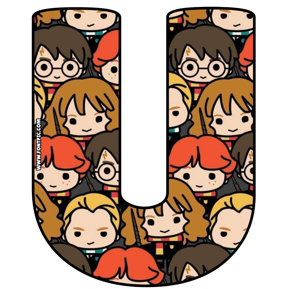 Harry Potter Letter U