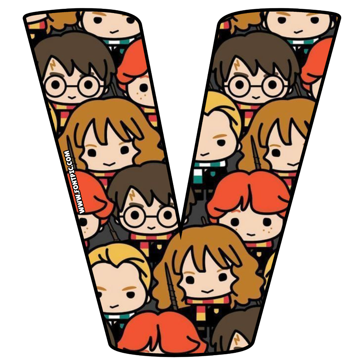 Harry Potter Letter V