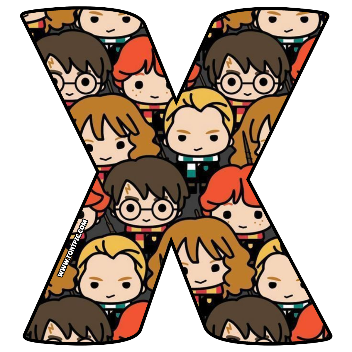 Harry Potter Letter X