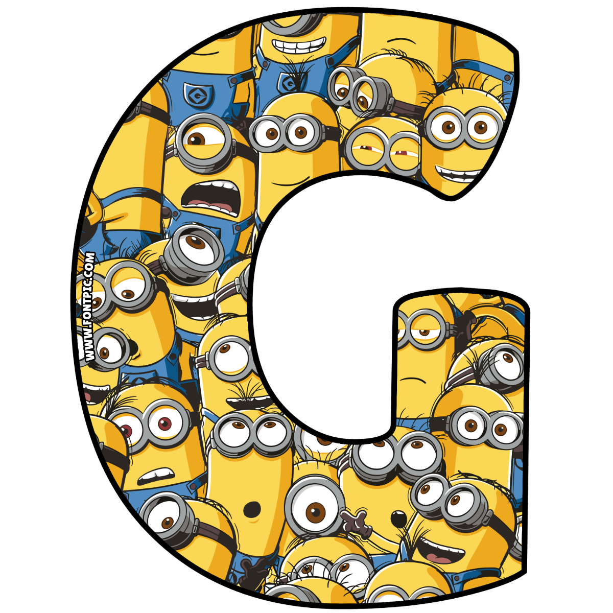 Minions Letter G