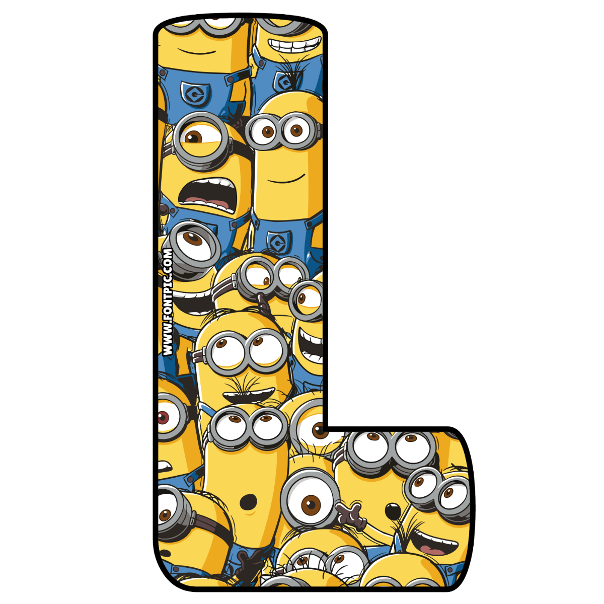 Minions Letter L